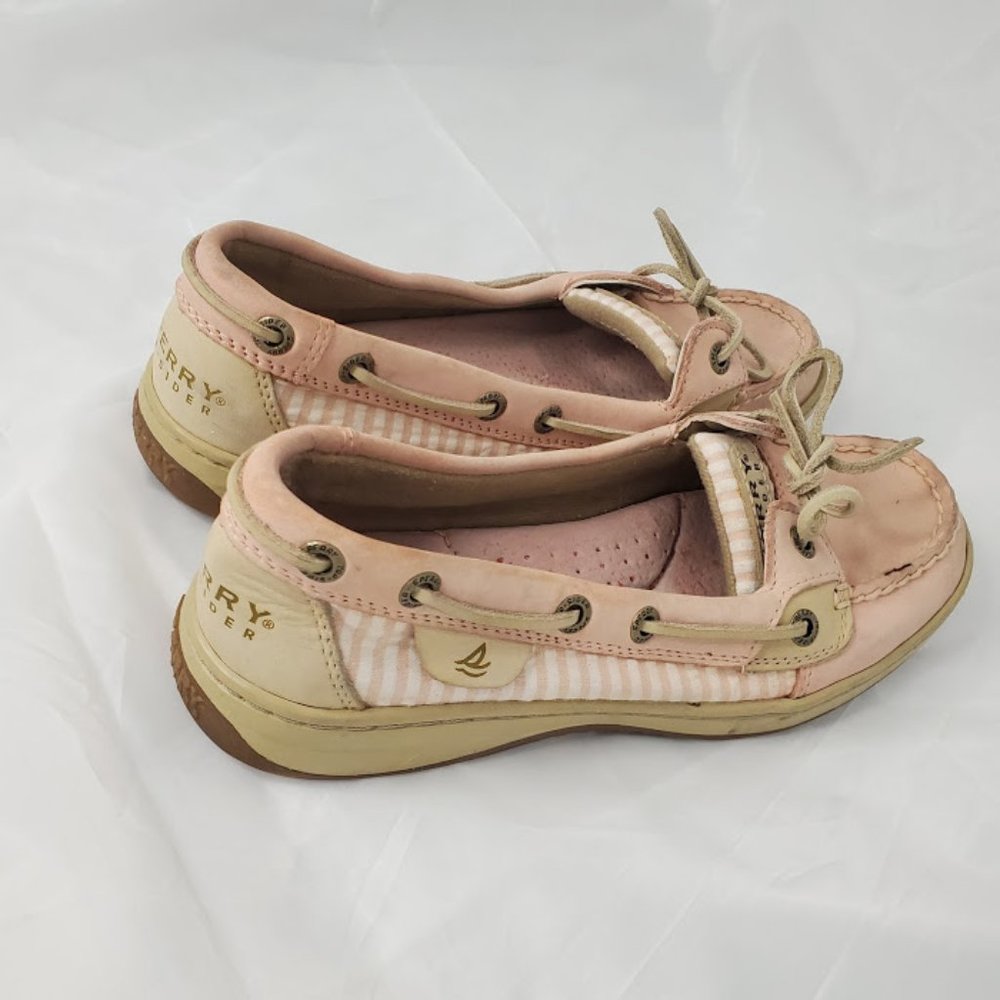 Sperry Pink Top Siders Women's boat shoe 6M